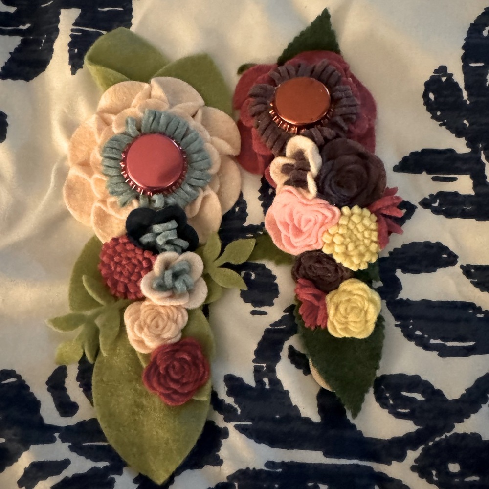Adorable Felt Flower Headbands